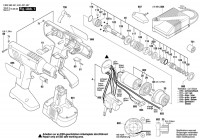 Bosch 0 602 490 467 EXACT 12 Cordless Screw Driver Spare Parts